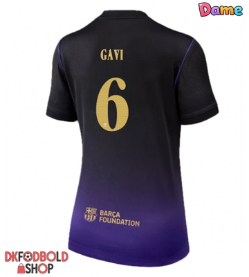 Barcelona Paez Gavi #6 Udebanetrøje Dame 2026-27 Kort ærmer Barcelona Paez Gavi #6 Udebanetrøje Dame 2026-27 Kort ærmer